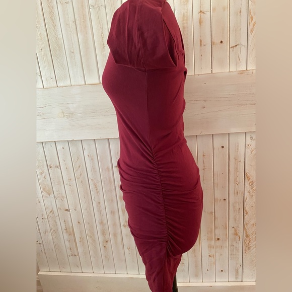 Michael Stars ruched body con dress size M - Picture 2 of 5